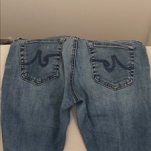 AG Light blue skinny jeans
